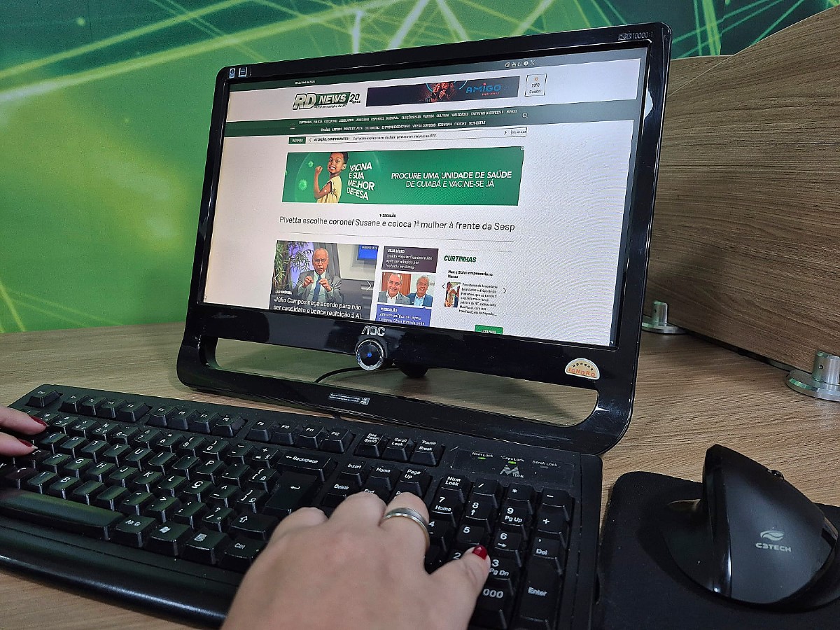 Capa do site Rdnews novo layout